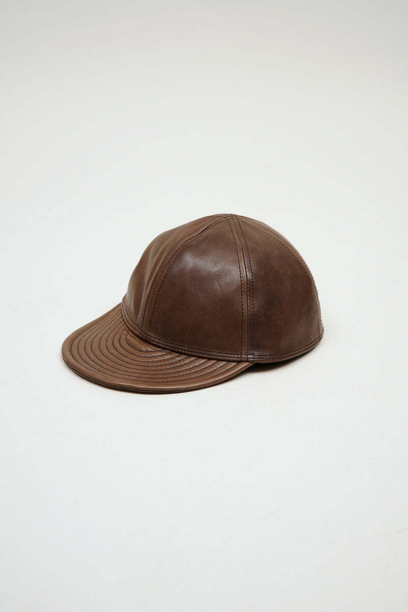 【ナイジェル・ケーボン】MAN / メカニックキャップ - レザー / MECHANICS CAP - LEATHER