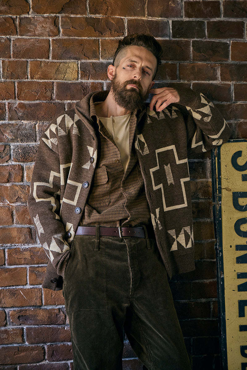 UNISEX / グランパシャツ - チェック / GRANDPA SHIRT - CHECK