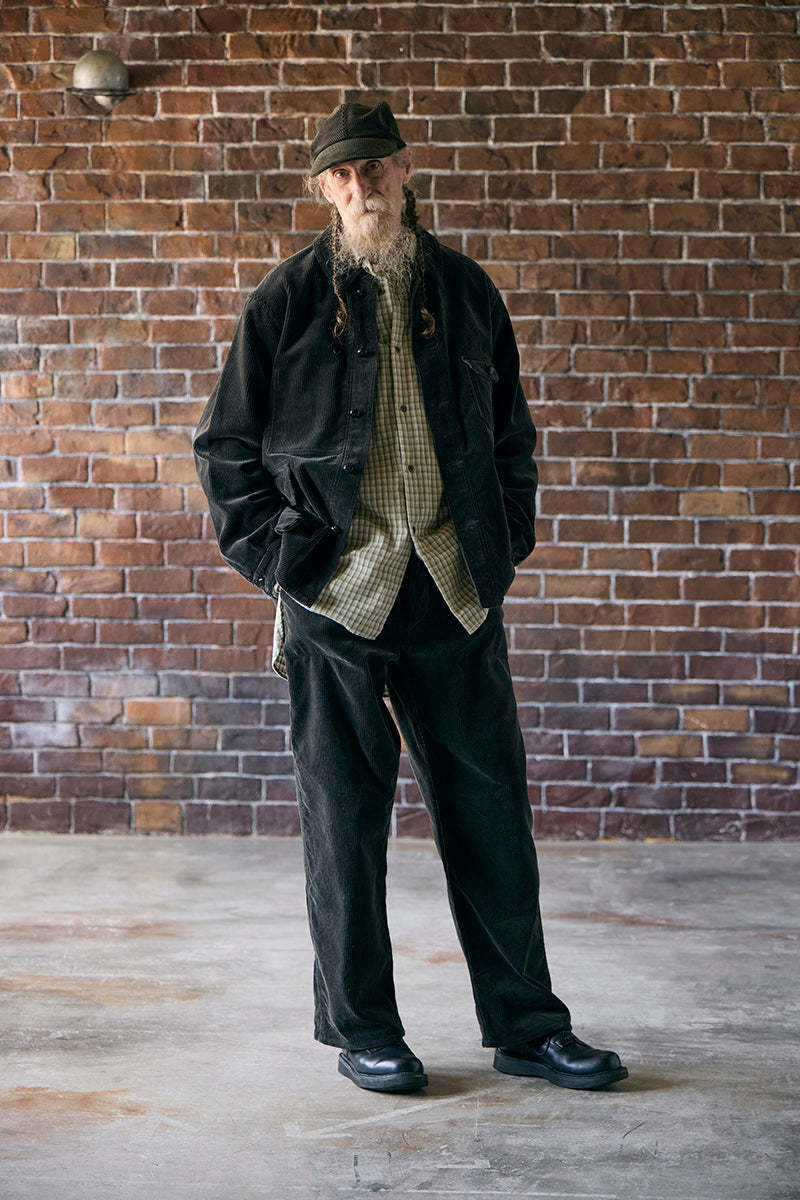 UNISEX / グランパシャツ - チェック / GRANDPA SHIRT - CHECK