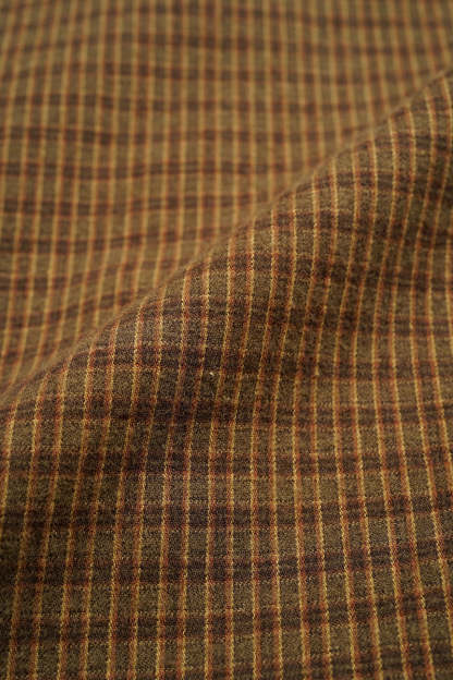 UNISEX / グランパシャツ - チェック / GRANDPA SHIRT - CHECK