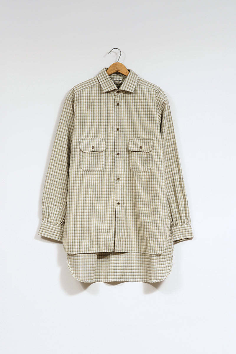 UNISEX / グランパシャツ - チェック / GRANDPA SHIRT - CHECK