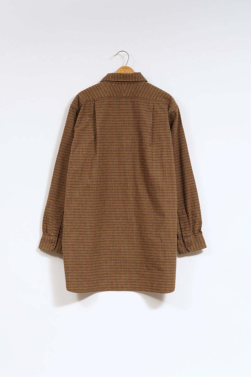 UNISEX / グランパシャツ - チェック / GRANDPA SHIRT - CHECK