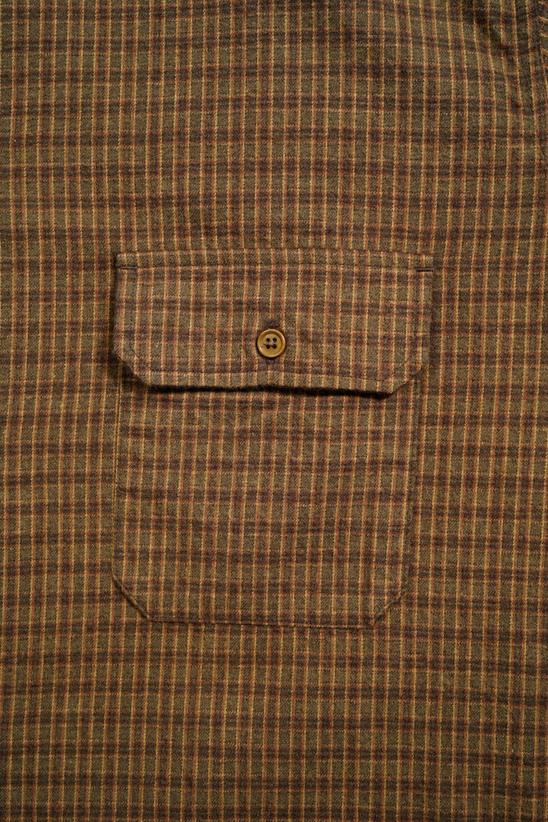 UNISEX / グランパシャツ - チェック / GRANDPA SHIRT - CHECK