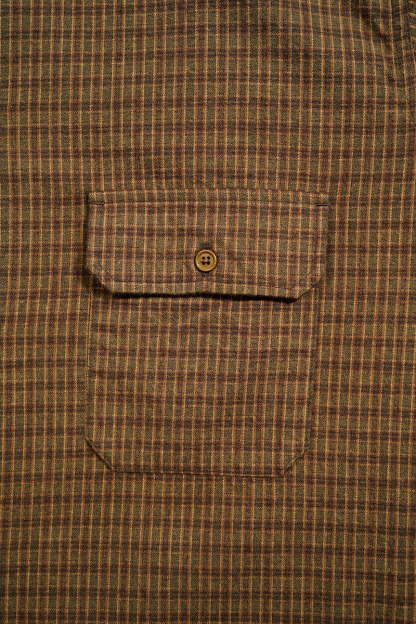 UNISEX / グランパシャツ - チェック / GRANDPA SHIRT - CHECK