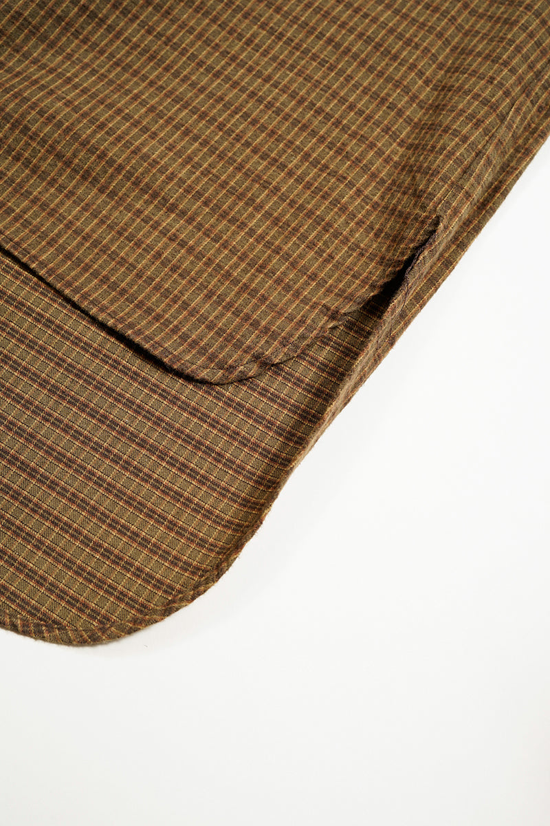 UNISEX / グランパシャツ - チェック / GRANDPA SHIRT - CHECK