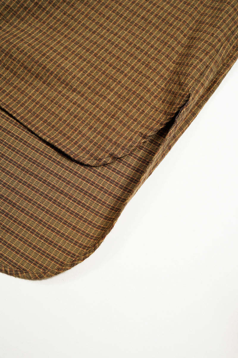 UNISEX / グランパシャツ - チェック / GRANDPA SHIRT - CHECK