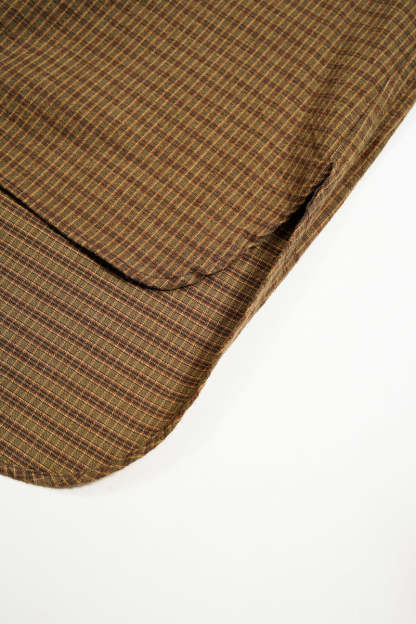 UNISEX / グランパシャツ - チェック / GRANDPA SHIRT - CHECK