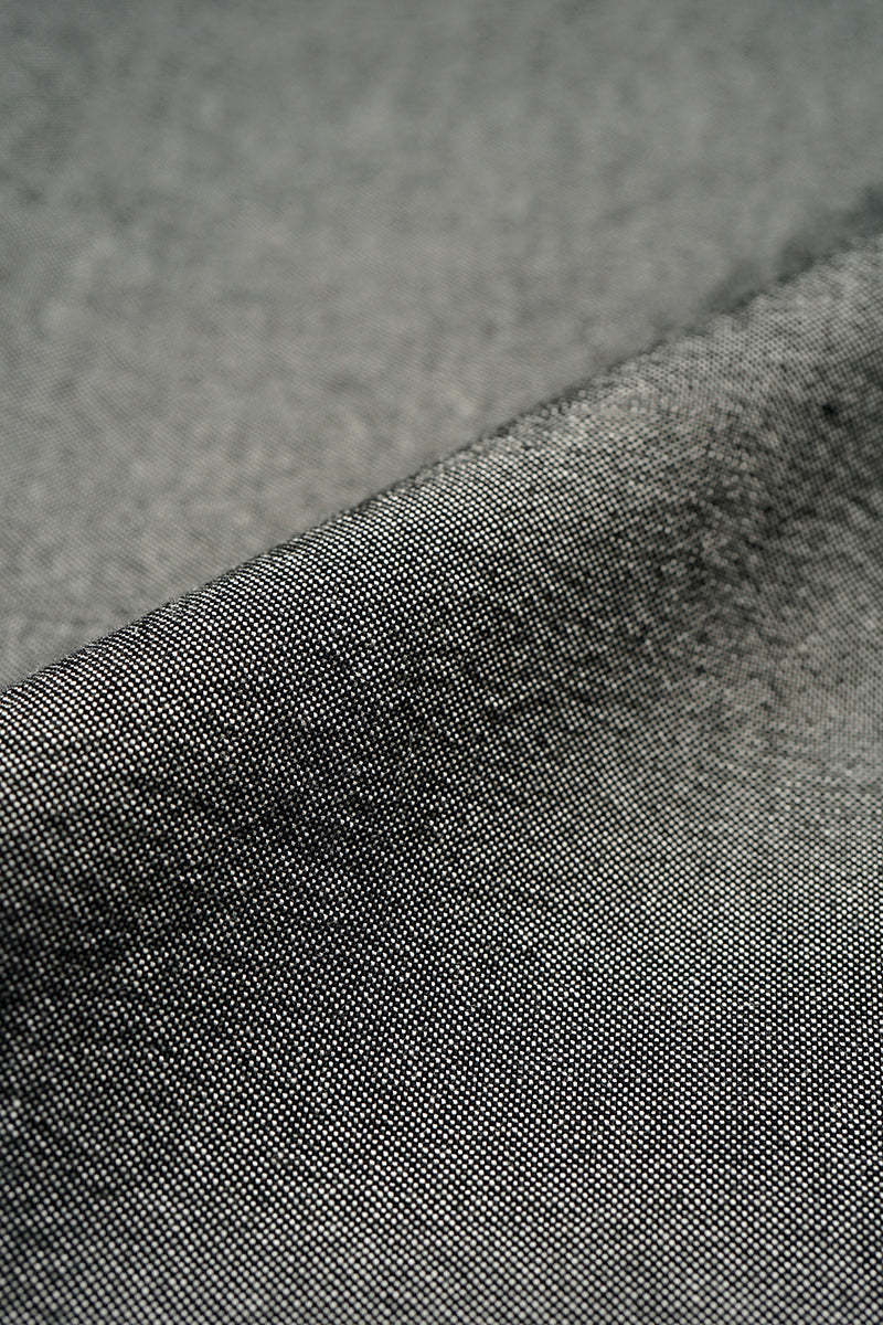 MAN / メンズシャツ - タイプ2 ブラック/ OFFICERS SHIRT - TYPE2 BLACK