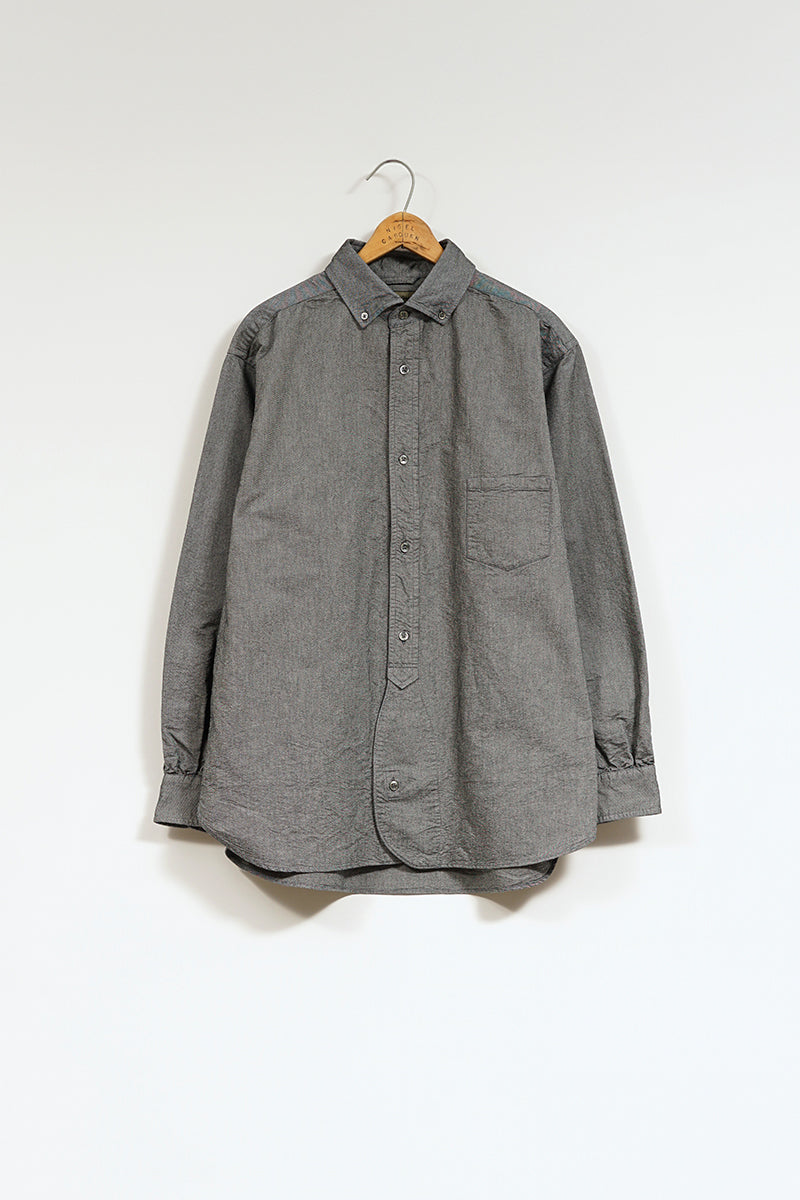 MAN / メンズシャツ - タイプ2 ブラック/ OFFICERS SHIRT - TYPE2 BLACK