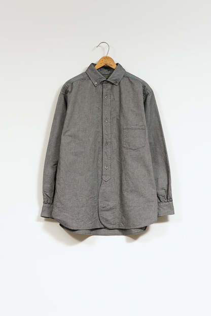 MAN / メンズシャツ - タイプ2 ブラック/ OFFICERS SHIRT - TYPE2 BLACK