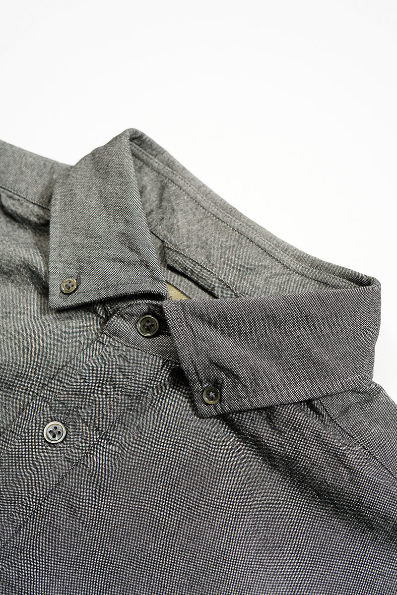 MAN / メンズシャツ - タイプ2 ブラック/ OFFICERS SHIRT - TYPE2 BLACK