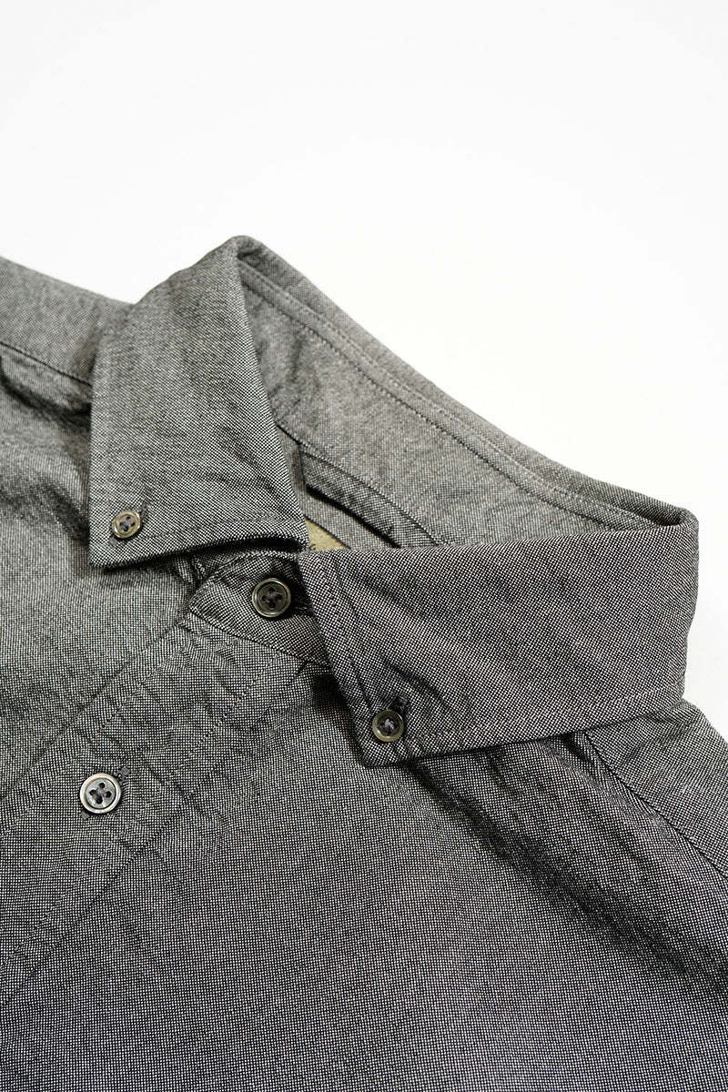 MAN / メンズシャツ - タイプ2 ブラック/ OFFICERS SHIRT - TYPE2 BLACK