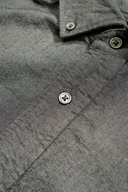 MAN / メンズシャツ - タイプ2 ブラック/ OFFICERS SHIRT - TYPE2 BLACK