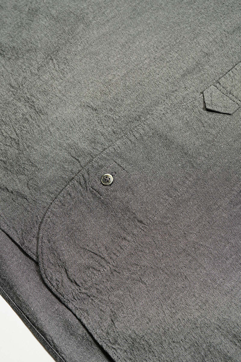 MAN / メンズシャツ - タイプ2 ブラック/ OFFICERS SHIRT - TYPE2 BLACK