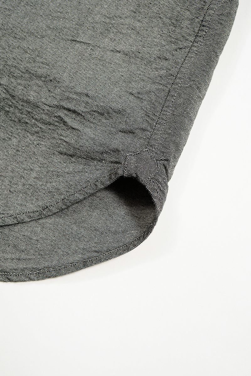 MAN / メンズシャツ - タイプ2 ブラック/ OFFICERS SHIRT - TYPE2 BLACK