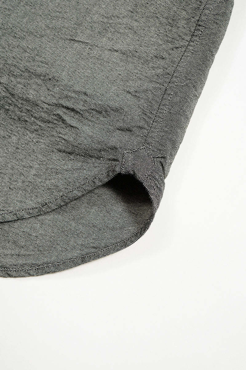 MAN / メンズシャツ - タイプ2 ブラック/ OFFICERS SHIRT - TYPE2 BLACK