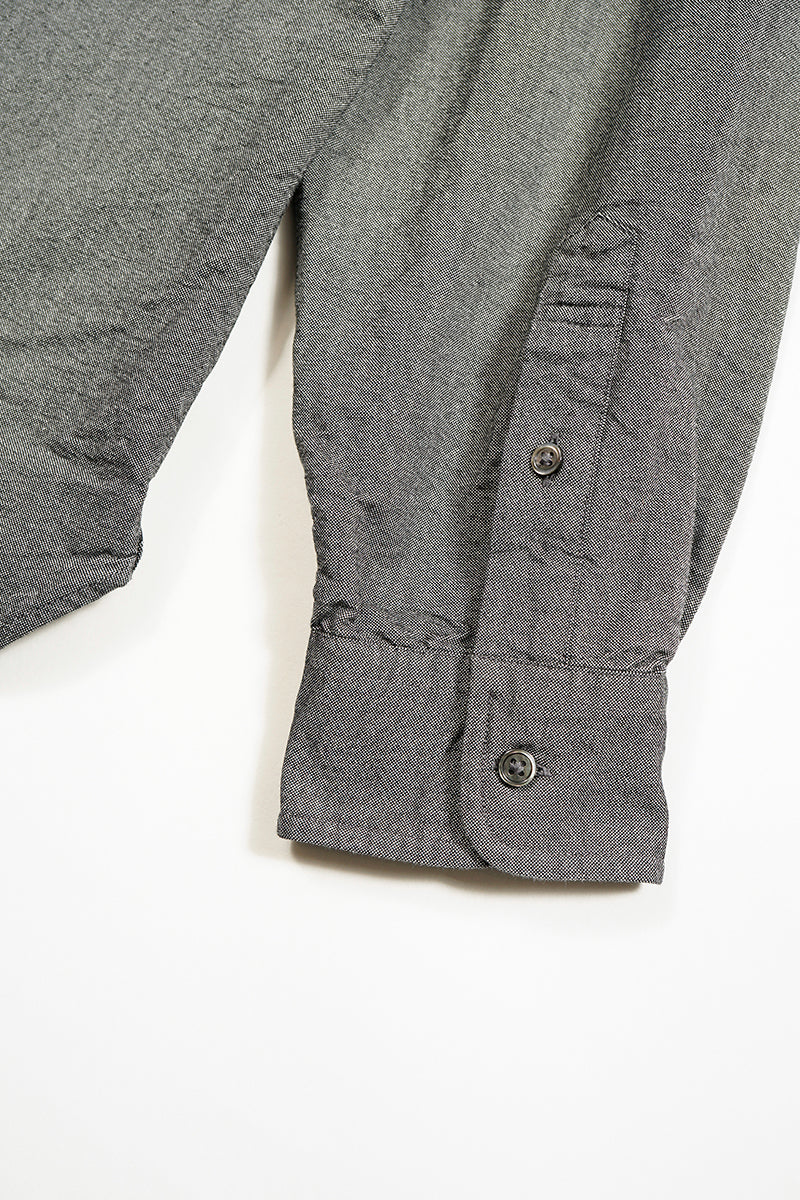 MAN / メンズシャツ - タイプ2 ブラック/ OFFICERS SHIRT - TYPE2 BLACK