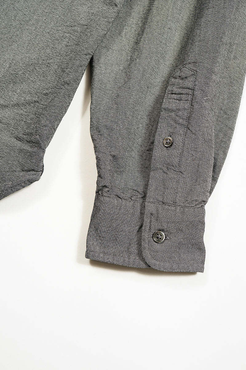 MAN / メンズシャツ - タイプ2 ブラック/ OFFICERS SHIRT - TYPE2 BLACK