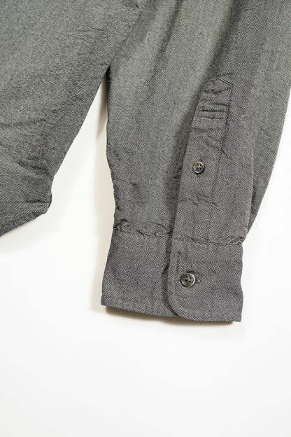 MAN / メンズシャツ - タイプ2 ブラック/ OFFICERS SHIRT - TYPE2 BLACK