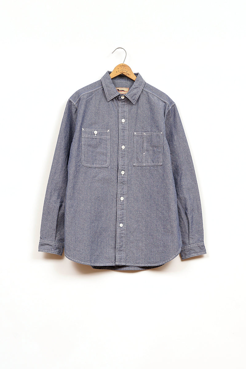 UNISEX / シャンブレーシャツ / SH01 CHAMBRAY SHIRT