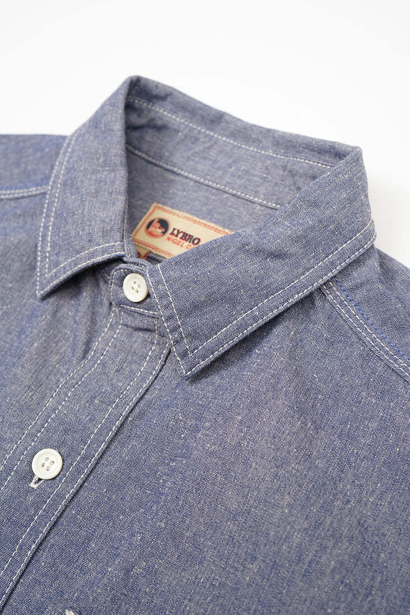 UNISEX / シャンブレーシャツ / SH01 CHAMBRAY SHIRT