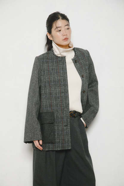 WOMAN / ノーカラージャケット