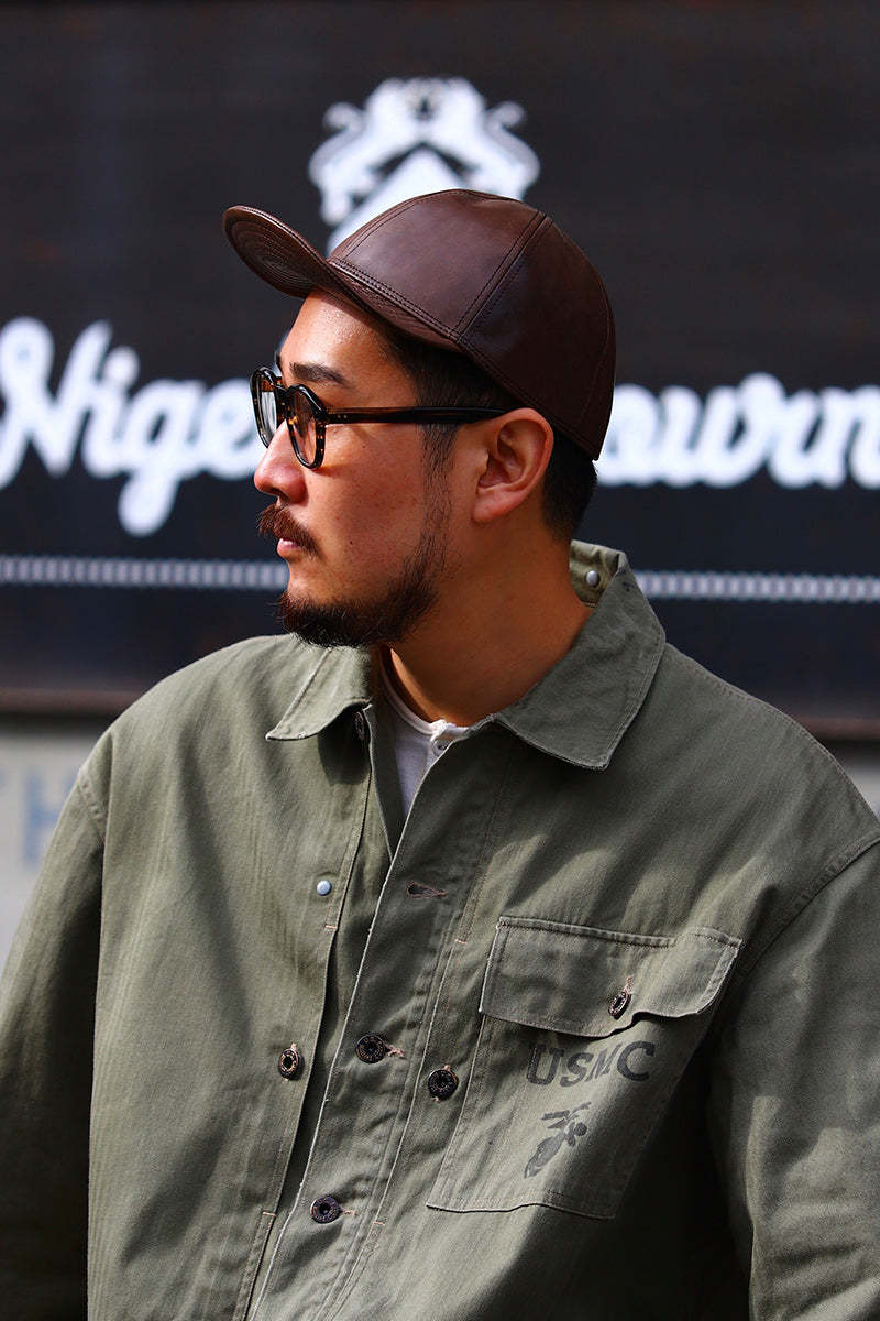 MAN / メカニックキャップ - レザー /  CAP 