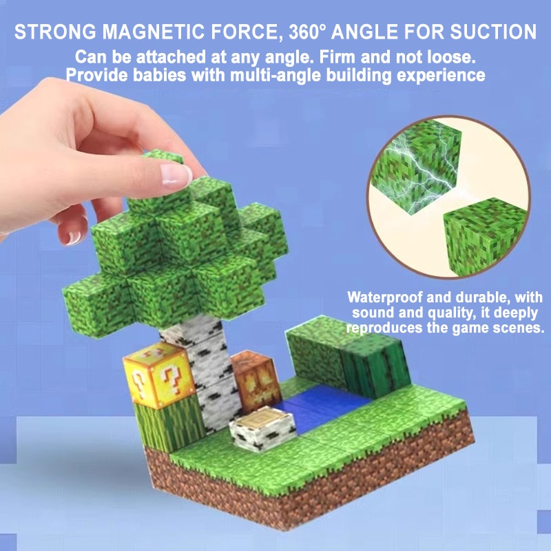 Creative Magnetic Cube Building Blocks