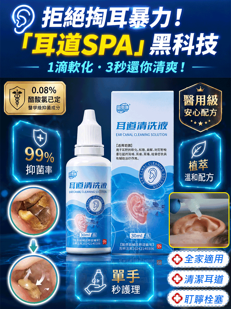 耳道清洗液