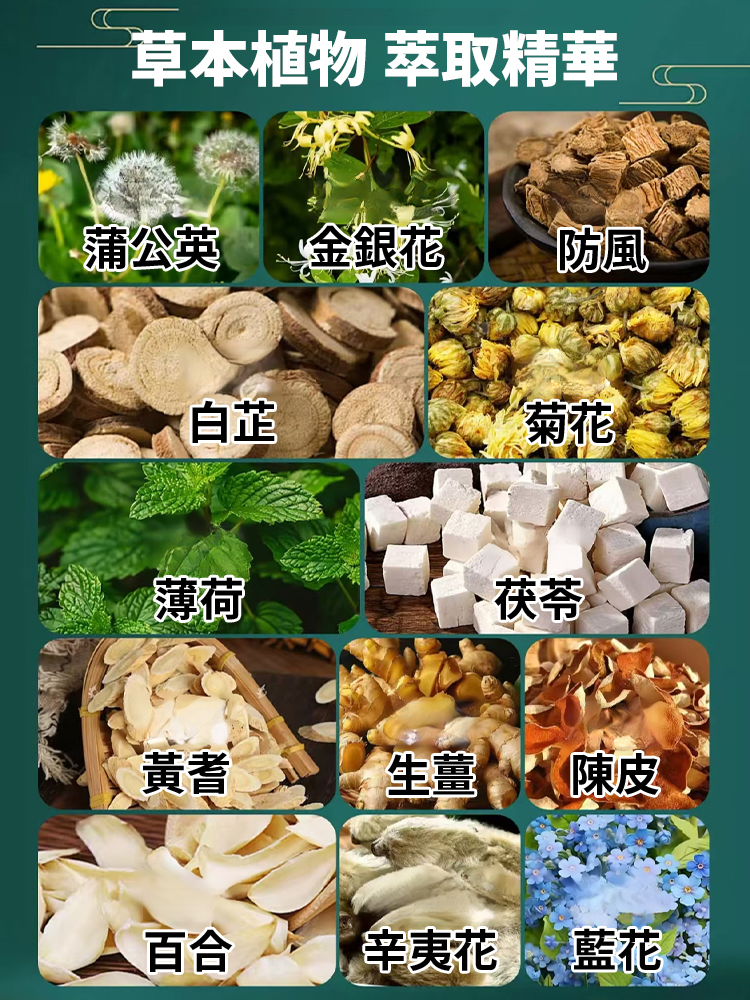 蒲地藍白芷蒼耳子鼻通噴劑