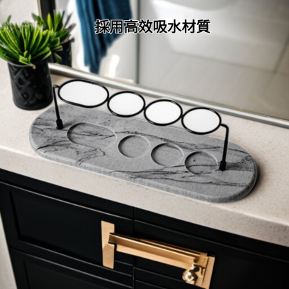 乾矽藻土洗漱墊