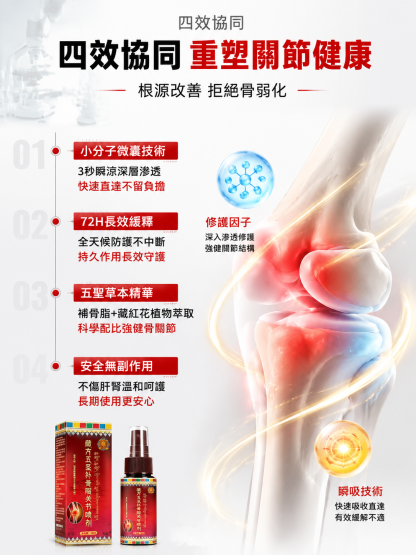 藏方五聖補骨脂關節噴劑