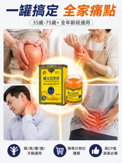 秘製藏方活骨膏