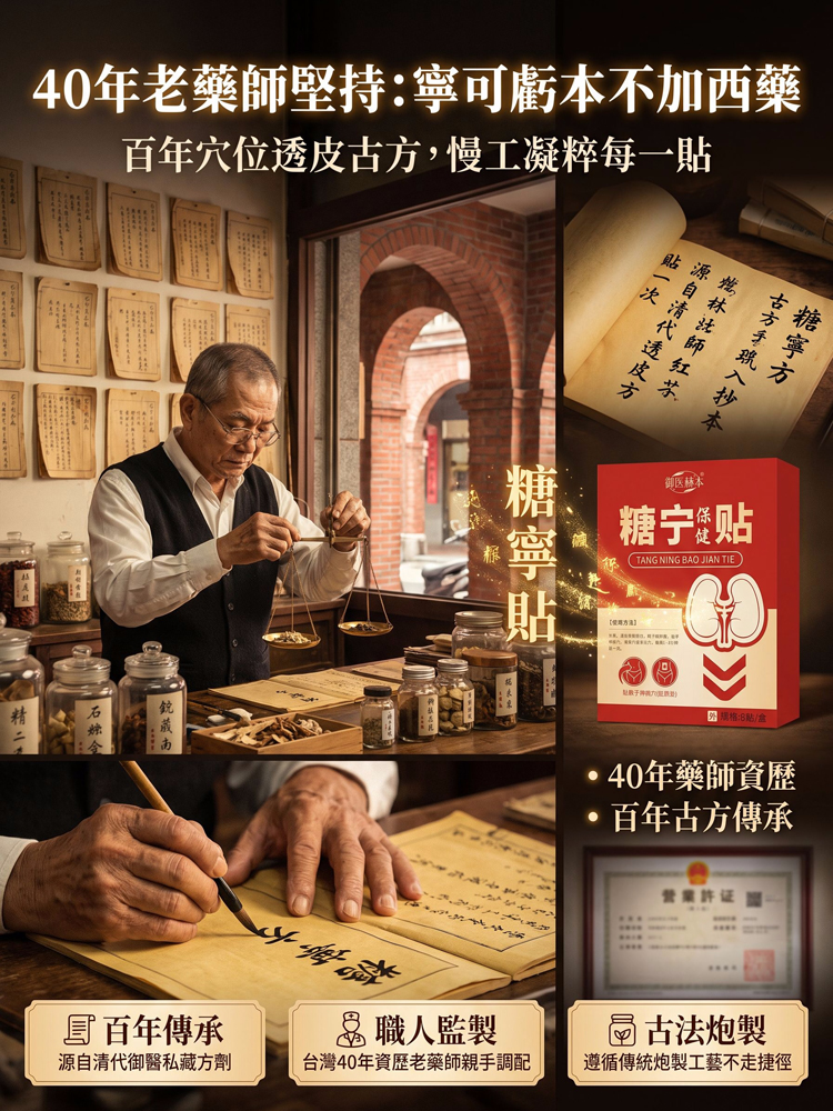 【三天降糖5.0！ ！ ！ 】糖寧健康貼