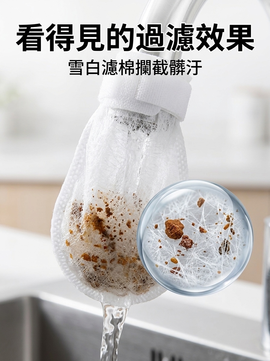 一次性水龍頭過濾棉袋