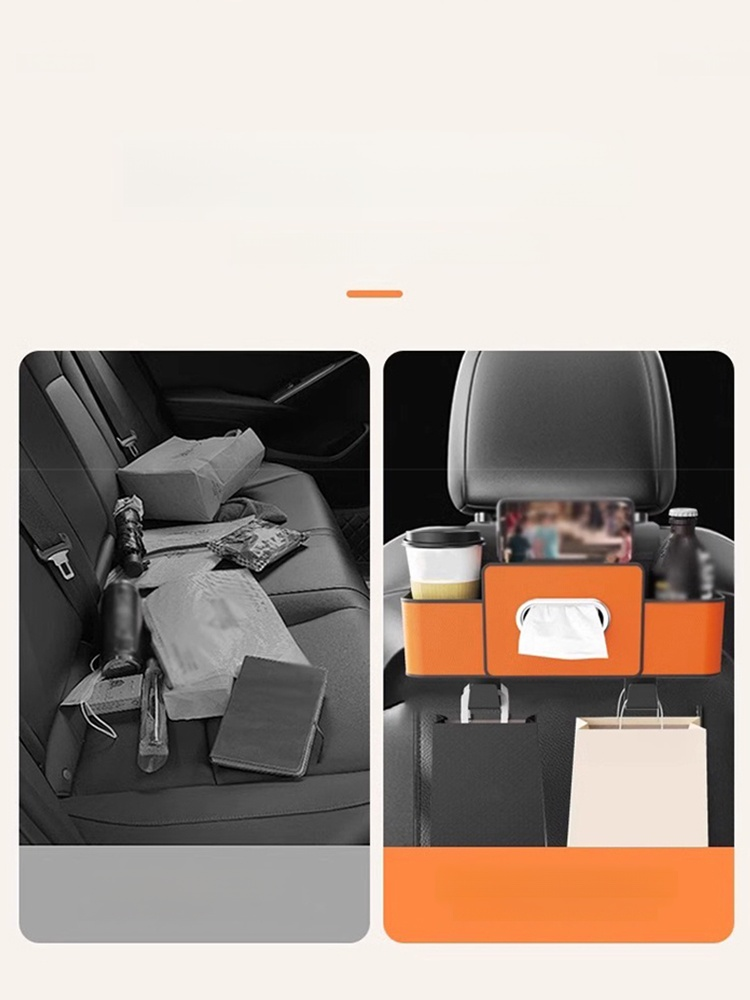 🚘ที่เก็บของหลังเบาะรถยนต์🔥📦 จัดระเบียบทุกอย่าง ไม่ต้องกลัวรกอีกต่อไป! 