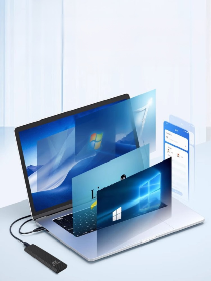 📱💻16TB ความจุสูง Type-C พกพา SSD ขนาดเล็ก