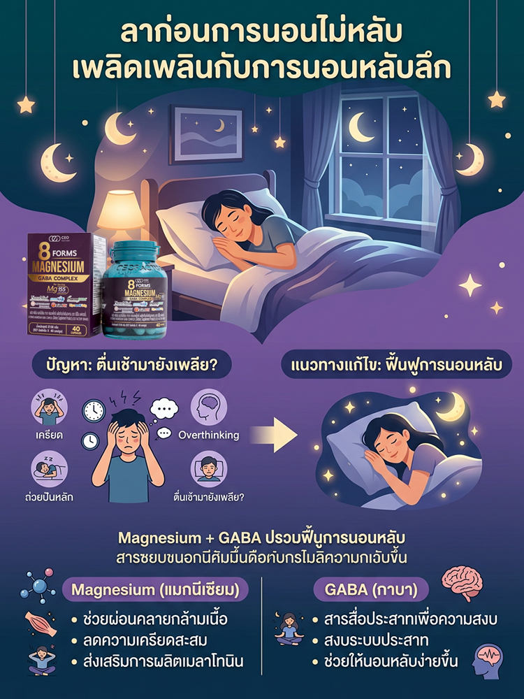 [แหล่งพลังงานสำหรับนักกีฬา] ผลิตภัณฑ์เสริมอาหาร JC โครเมียม-สังกะสี-แมกนีเซียม ในรูปแบบเม็ด