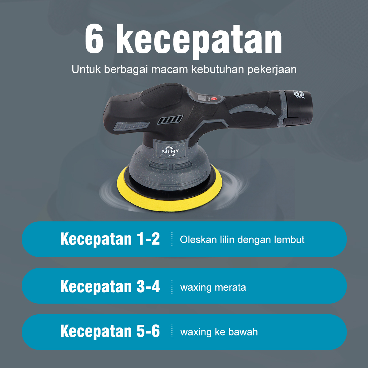 Lithium battery polisher