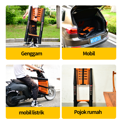 4.4m type I telescopic ladder