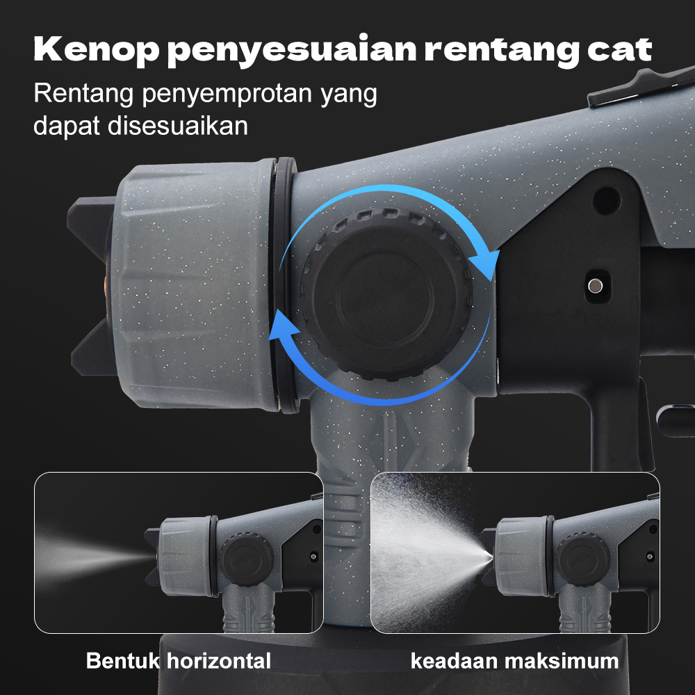 Lithium battery rspray gun