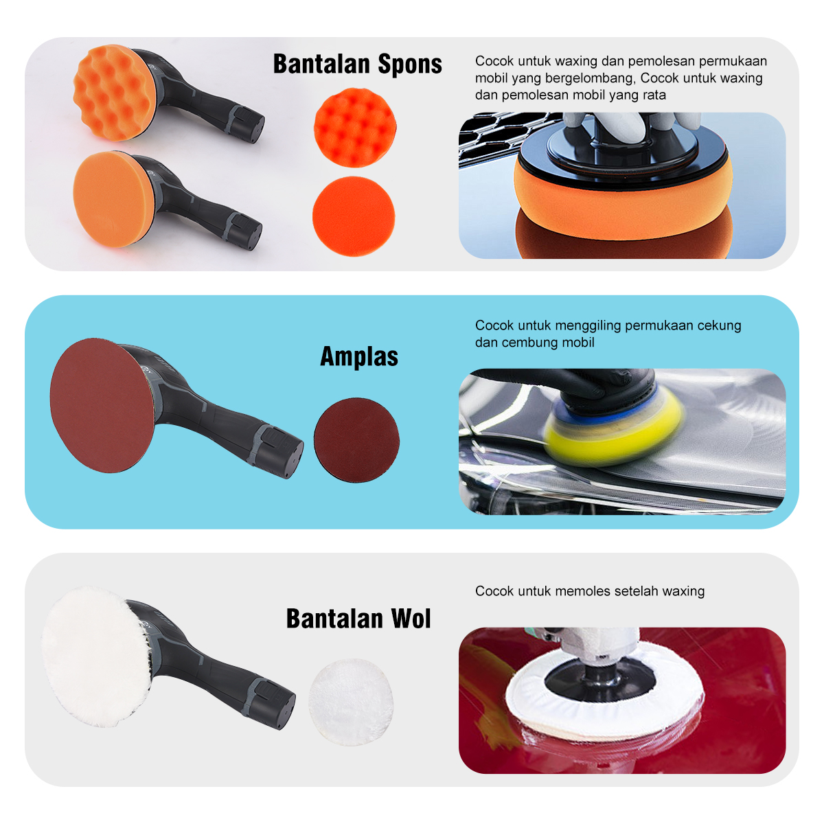 Lithium battery polisher