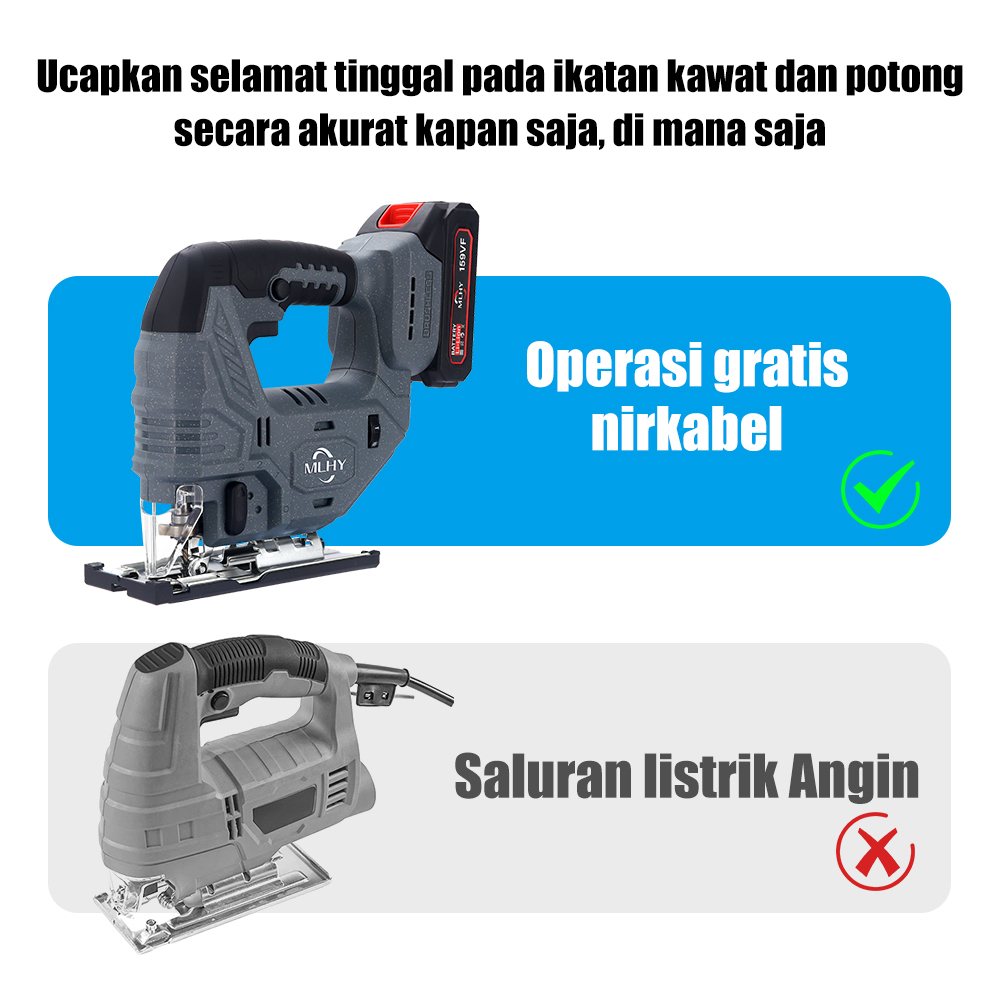 Lithium battery jigsaw