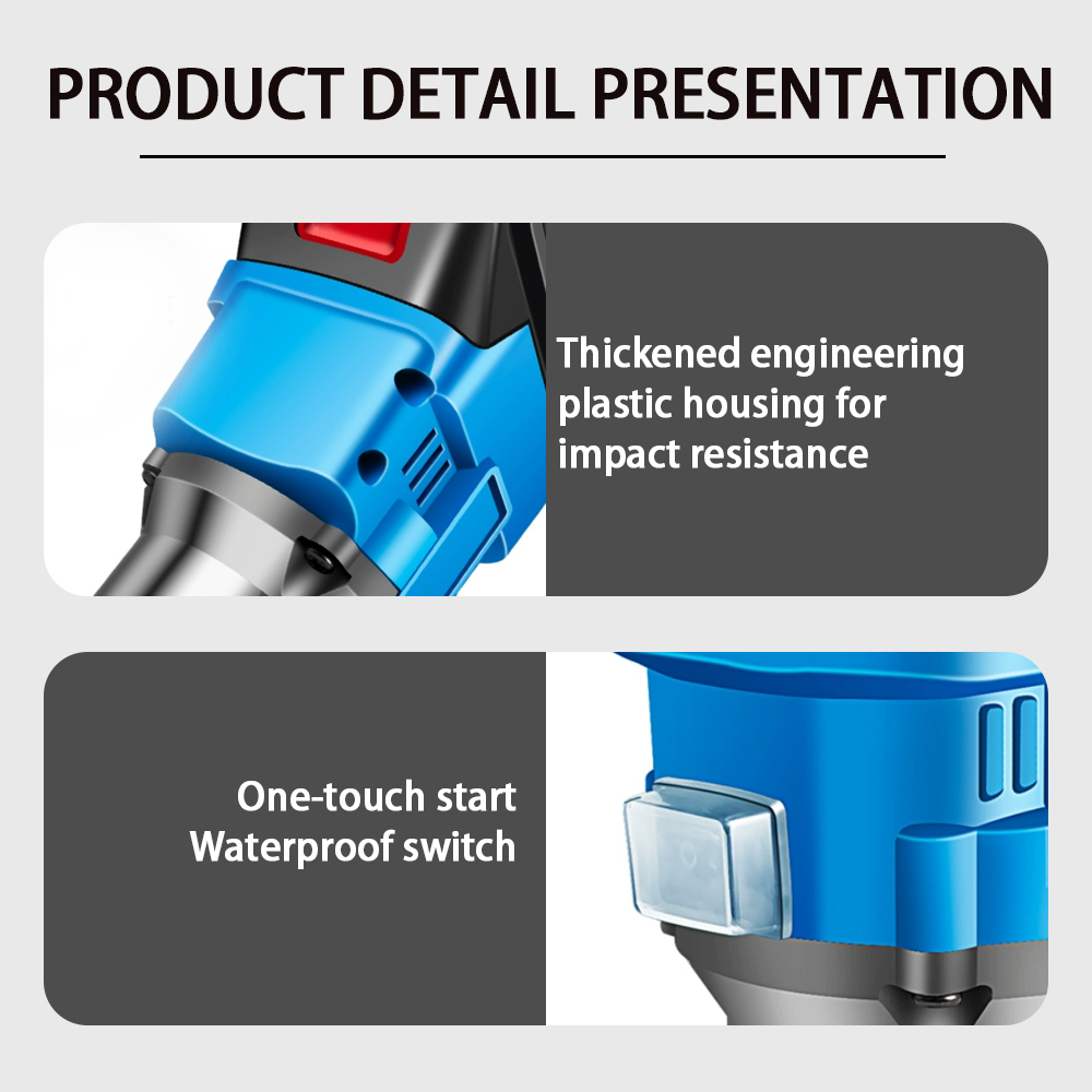 Lithium battery trimmer