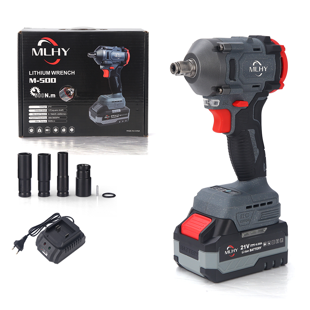 Lithium battery impact wrench
