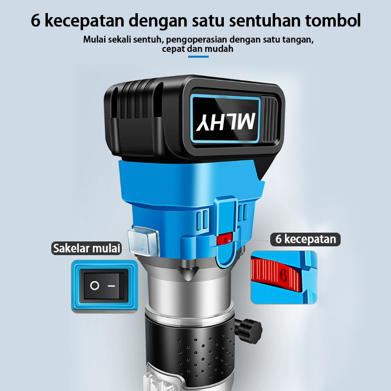 Lithium battery trimmer