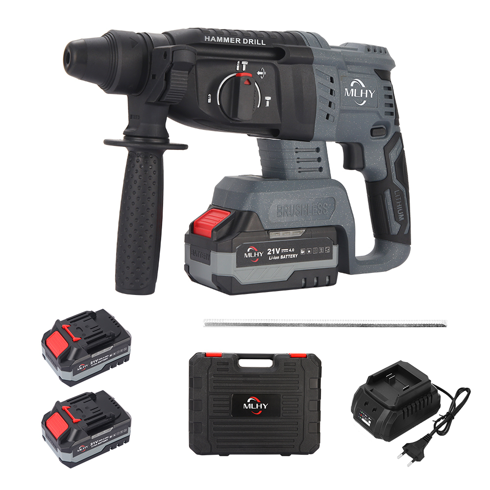 Lithium battery hammer drill