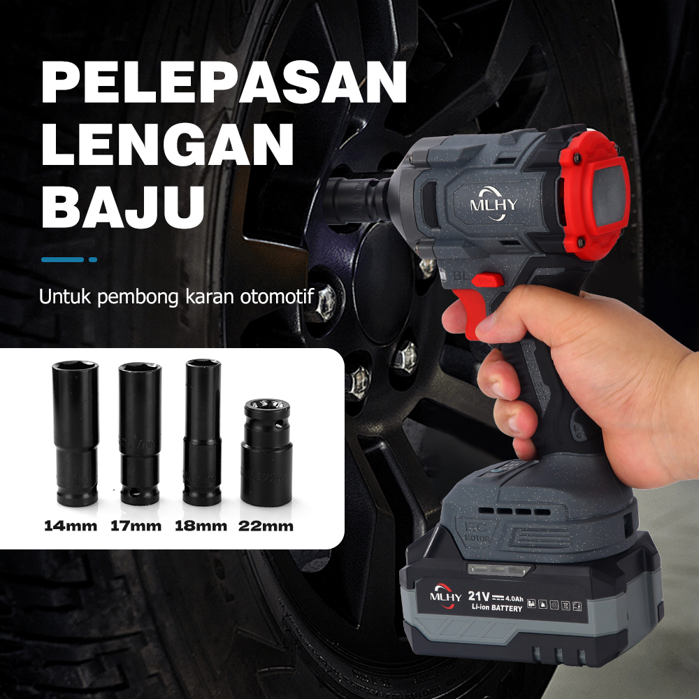 Lithium battery impact wrench