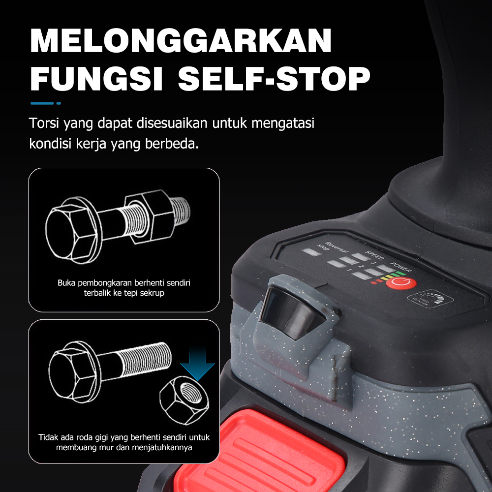 Lithium battery impact wrench