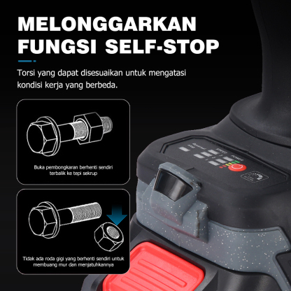 Lithium battery impact wrench